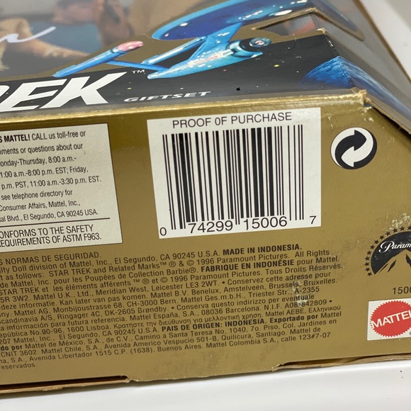 BARBIE & KEN STAR TREK GIFT SET COLLECTORS EDITION - Picture 9 of 10